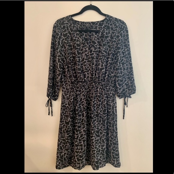 RW& Co Cat Wrap Dress - Picture 1 of 1